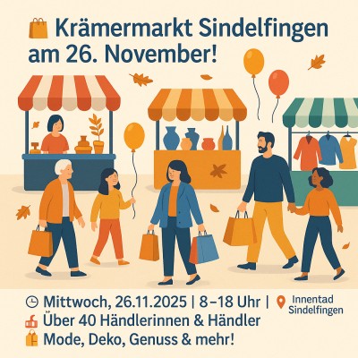 Krämermarkt in Sindelfingen: Bummeln, Stöbern und Entdecken